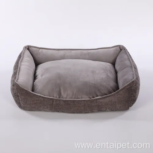 Super Soft Jacquard Fabric Removable Pet Bed